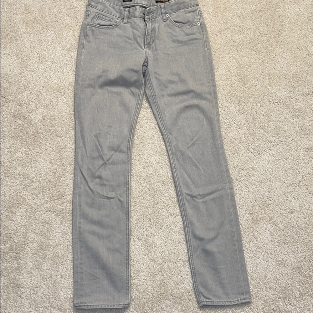 Gray ultra skinny jeans from Express